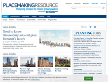 Tablet Screenshot of placemakingresource.com